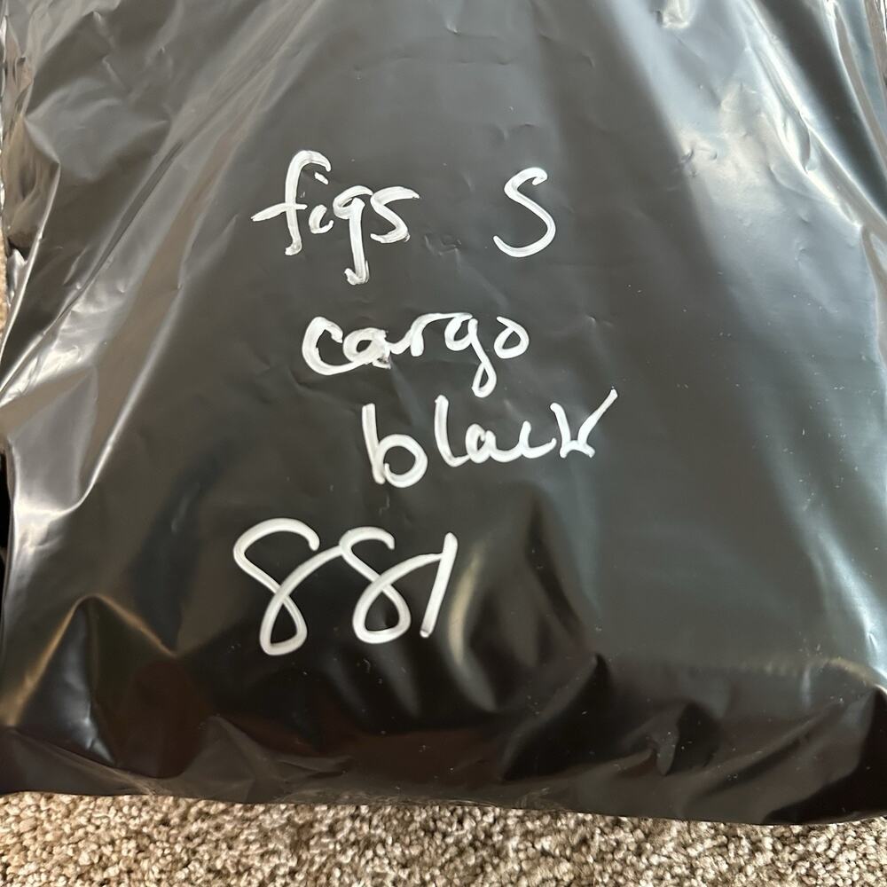 Figs Technical Collection Women's Size S Black Cargo Scrub Pants TW2000R - Picture 13 of 13